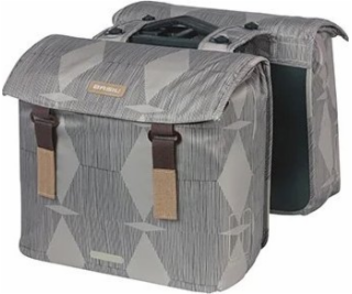 Bazalka Batoh BASIL ELEGANCE DVOJITÝ PANNIER MIK 40-49L, ...