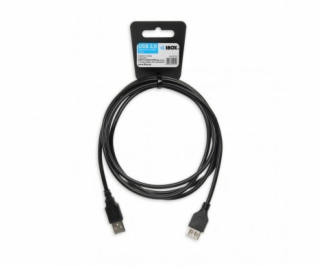 iBox IKU2P18 USB kabel 1,8 m USB 2.0 USB A Černá