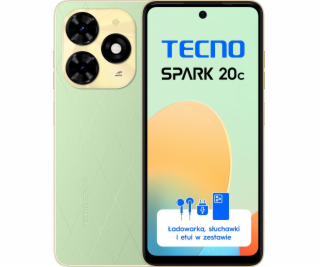 Smartphone Tecno Spark 20C 8/128GB zelený (BG7n_128+8_MSG)