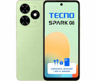 Smartphone Tecno Spark Go 2024 4/64 GB zelený (4894947010...