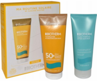 BIOTHERM SET (HYDRATAČNÍ MLÉKO NA Opalování SPF 50 200ml ...