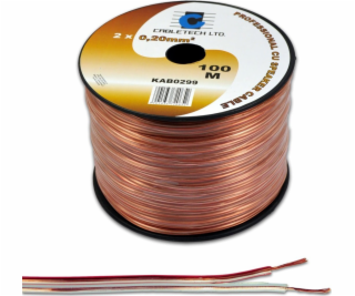 Cabletech KAB0315 Reproduktorový kabel 1,0 mm (100 m role)