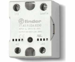 Finder SSR relé 40A, nulové spínání, 240V AC, ovládání. 2...