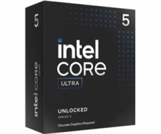 CPU INTEL Core Ultra 5 - 245KF, až 5.2GHz, 24MB L3, LGA18...