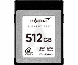 Karta ExAscend ExAscend Element Pro CFexpress B 4.0 512 GB