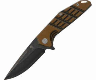 Kotníkový nůž Womsi Falke BrownBlack G10 S90V