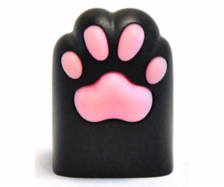  Kitty Paw Alu Alloy Artisan Keycap, klíčenka