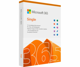 Microsoft Office M365 Single 1 User DE pro PC a MAC, kanc...