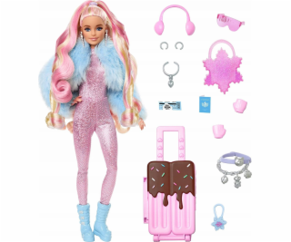 Barbie Extra Fly - Panenka Barbie se zimním oblečením