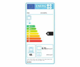 PKM EH4-50KPQ elektrický sporák stojací