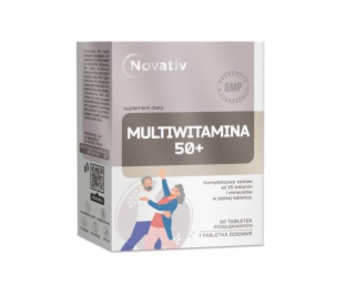 Novativ Multiwitamina 50+ 60 tabletek powlekanych