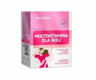 Novativ Multiwitamina dla Niej, 60 tabletek powlekanych