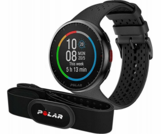 Polar Polar Pacer Pro H10 Grey-Black M-L Sport Watch