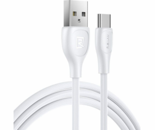 Kábel USB-C Remax Lesu Pro, 1 m, 2,1 A (biely)