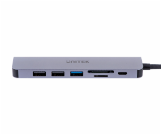 UNITEK HUB USB-C H1118A; USB-A x3  USB-