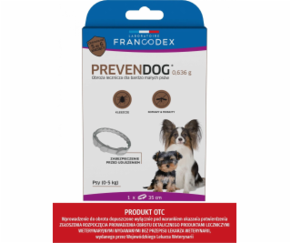 Francodex FRANCODEX PREVENDOG biocidní obojek 35 cm pro v...