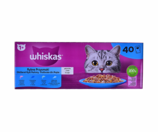 WHISKAS Fish Favourites in jelly - wet 