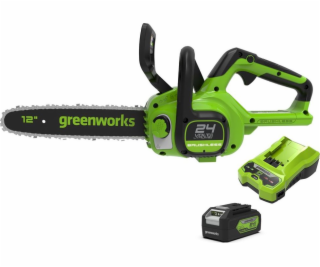 24V 4Ah 30 cm chainsaw Greenworks GD24C