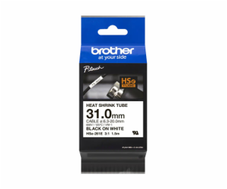 Brother - HSE-261E bílá - originální bužírka šířka 31 mm