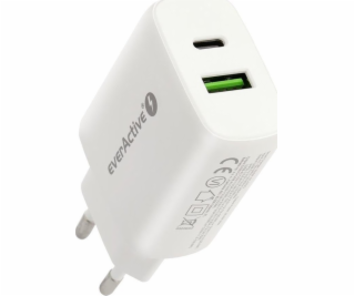 everActive SC-370Q wall charger with USB QC3.0 socket and...