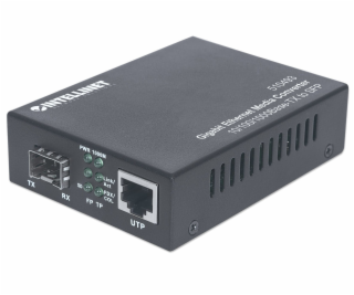 Intellinet Gigabit Ethernet to SFP Media Converter  10/10...