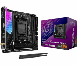 Asrock Phantom Gaming B850I Lightning WiFi AMD B850 Zásuv...