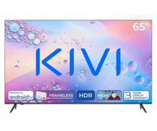 KIVI - 65 , UHD, Android TV 11, Černá, 3840x2160, 60 Hz,r...