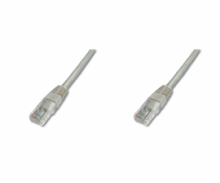 Digitus Patch Cable, UTP, CAT 5e, AWG 26/7, šedý 20m, 5ks