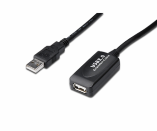 Digitus USB 2.0 aktívny predlžovací kábel 25m