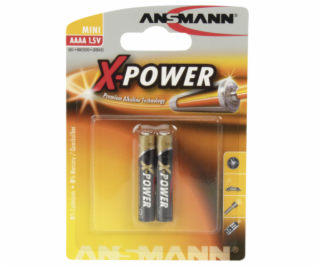 1x2 Ansmann Alkaline AAAA X-Power                1510-0005