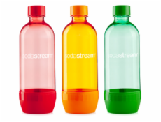 Sodastream Flaša Tripack Orange Red green 1 l