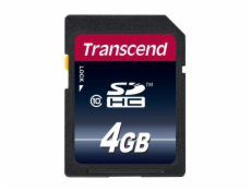 Transcend 4GB SDHC (Class 10) pamäťová karta