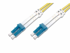 DIGITUS Fiber Optic Patch Cord,, LC (APC) to LC (UPC), Singlemode, OS1, 09/125 µ, Duplex, Length 2m