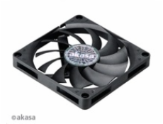 AKASA Ventilátor Slimfan, 80 x 10mm, kluzné ložisko, pro HTPC systémy