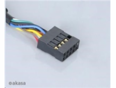 AKASA Kabel prodloužení interního USB portu, 40cm