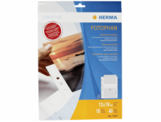 Herma fotophan 13x18 10 listov biela 7587