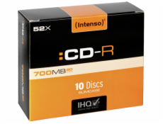 INTENSO CD-R Slim Case 700MB 10ks