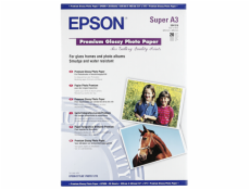 Epson Premium Glossy Photo Paper A3+, 20 Sheet, 255g   S041316