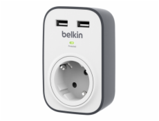 Belkin SurgeCube Überspannungss. zasuvka + 2xUSB 2,4A  BSV103vf