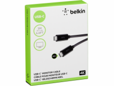 Belkin USB-C/USB-C Monitorkabel 2m 100W cierna F2CU049bt2M-BLK