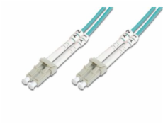 DIGITUS Fiber Optic Patch Cord, LC to LC, Multimode OM4 - 50/125 µ, Duplex Length 1m