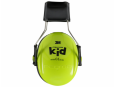 3M Peltor Earmuffs Kid KIDV 27 dB neon green