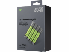 GP CHARGE AnyWay 3in1 nabijacka & Powerbank