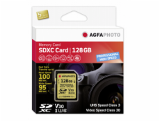 AgfaPhoto SDXC UHS I       128GB Professional High Speed U3 V30