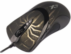 Mouse A4T EVO XGame Laser Oscar XL-747 Brown Fire USB