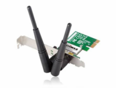 Edimax Wireless 802.11b/g/n 300Mbps PCIe, low profile bracket incl, PCI Expres