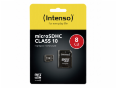 INTENSO Micro SDHC karta 8GB Class10