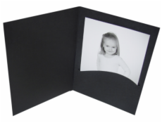 1x100 Daiber Portrait folders Profi-Line  10x15 black