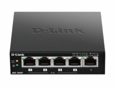 D-Link 5-Port Fast Ethernet PoE Desktop Switch - DES-1005PE