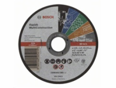 Dělicí kotouč rovný Rapido Multi Construction - ACS 60 V BF, 125 mm, 1,0 mm - 316514050521 BOSCH